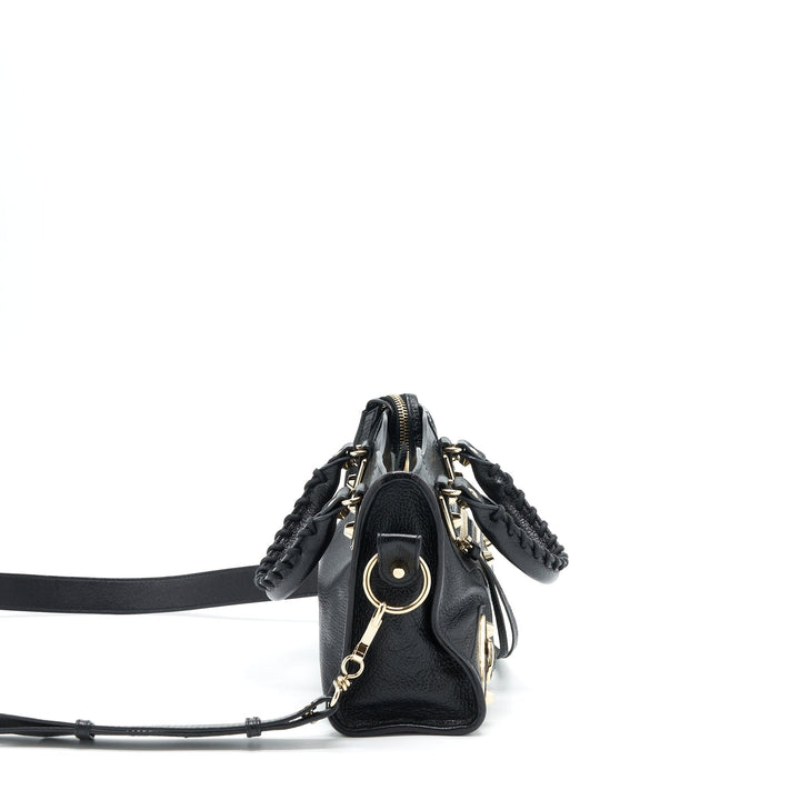 Top Quality Balenciaga Mini City Bag Black GHW