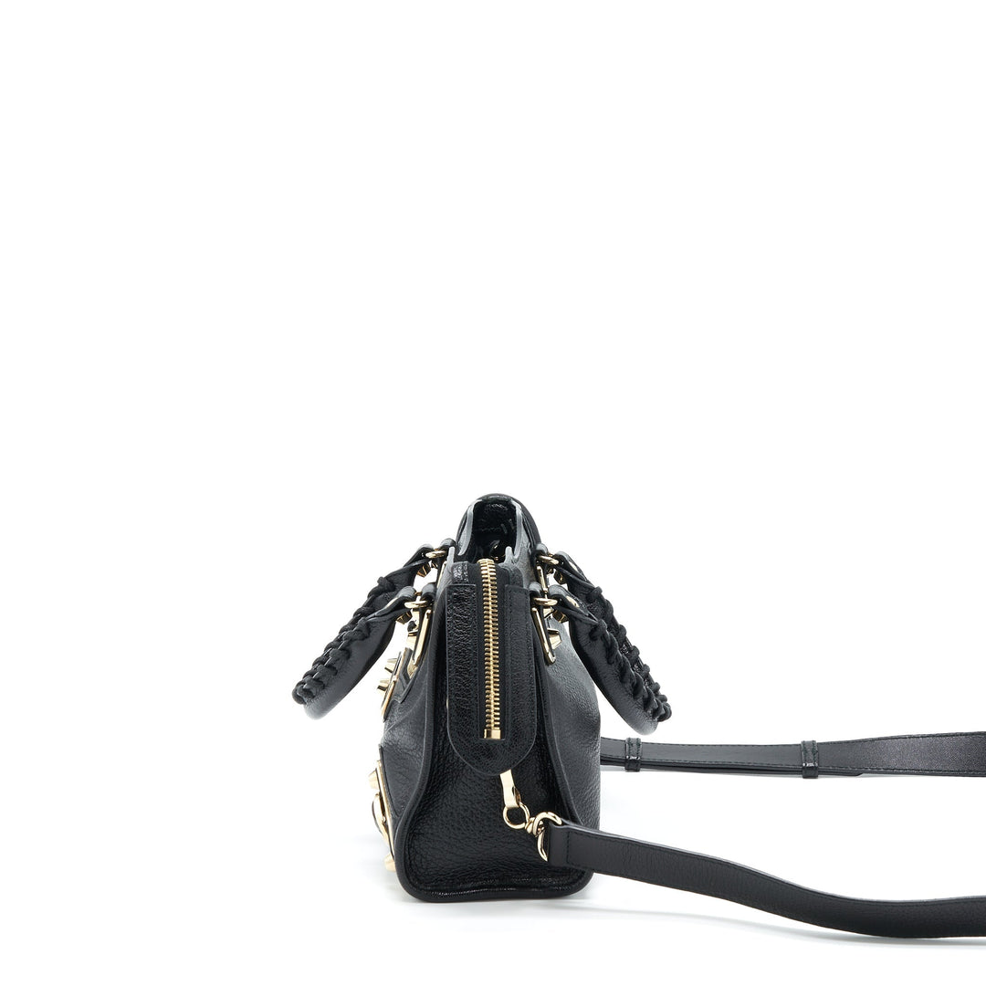 Top Quality Balenciaga Mini City Bag Black GHW