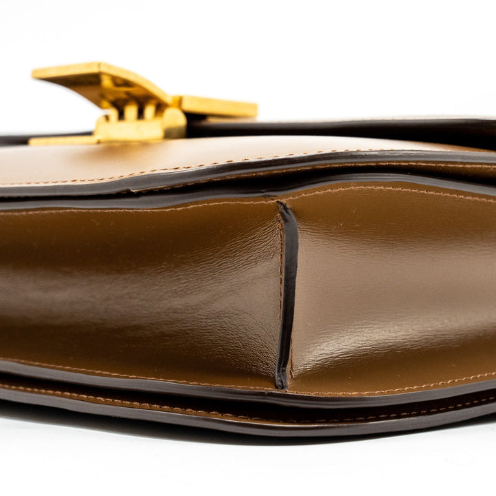 Top Quality Celine Medium Classic Box Calfskin Camel
