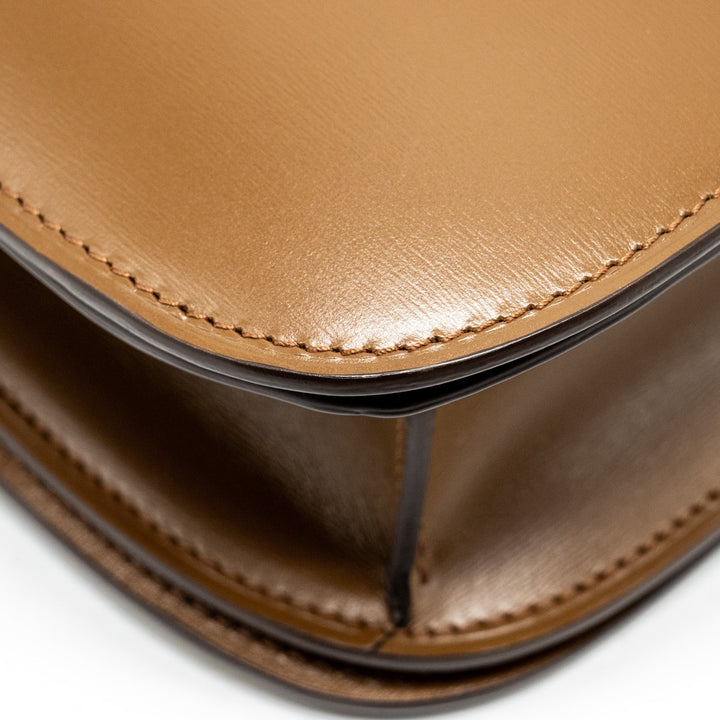 Celine Medium Classic Box Calfskin Camel