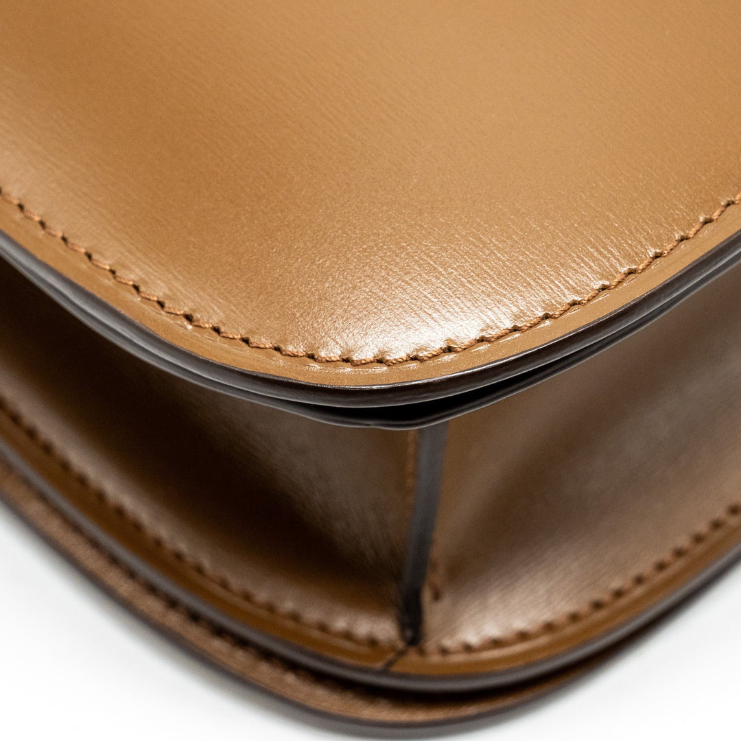 Top Quality Celine Medium Classic Box Calfskin Camel