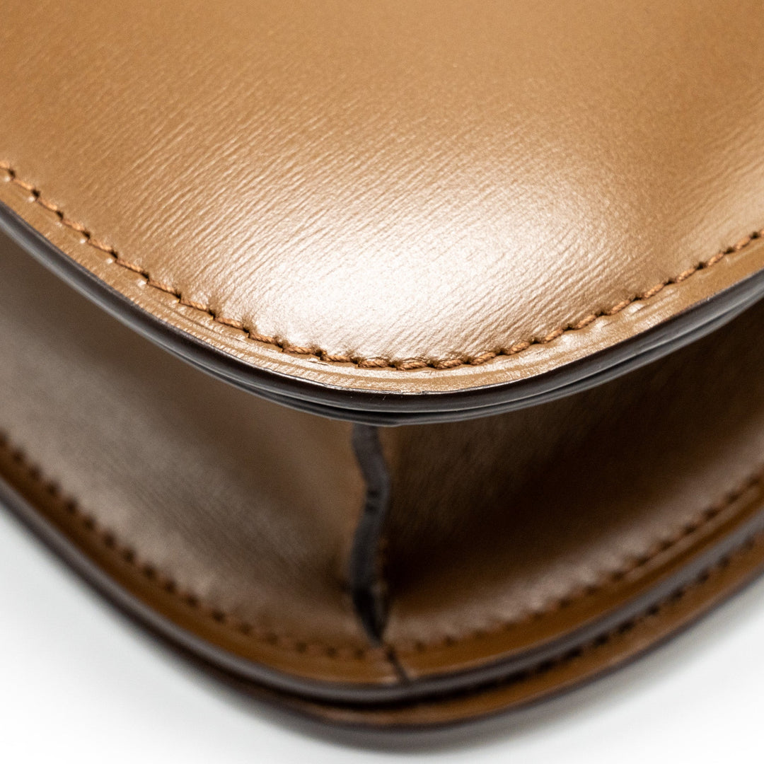 Celine Medium Classic Box Calfskin Camel