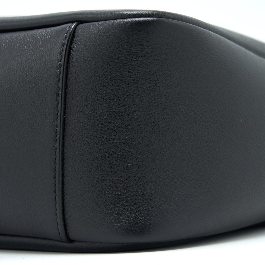 Saint laurent Le 5 A 7 Soft Small Bag in Smooth Calfskin Black Brushed GHW