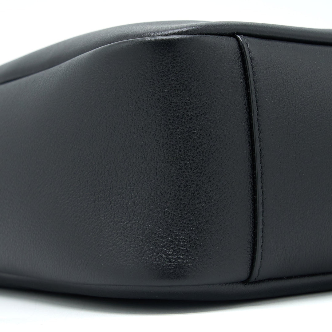 Saint laurent Le 5 A 7 Soft Small Bag in Smooth Calfskin Black Brushed GHW