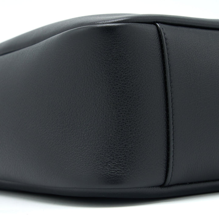 Saint laurent Le 5 A 7 Soft Small Bag in Smooth Calfskin Black Brushed GHW