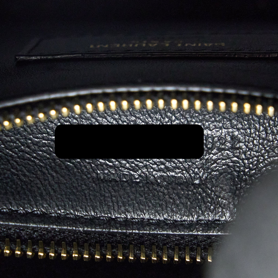 Saint laurent Le 5 A 7 Soft Small Bag in Smooth Calfskin Black Brushed GHW