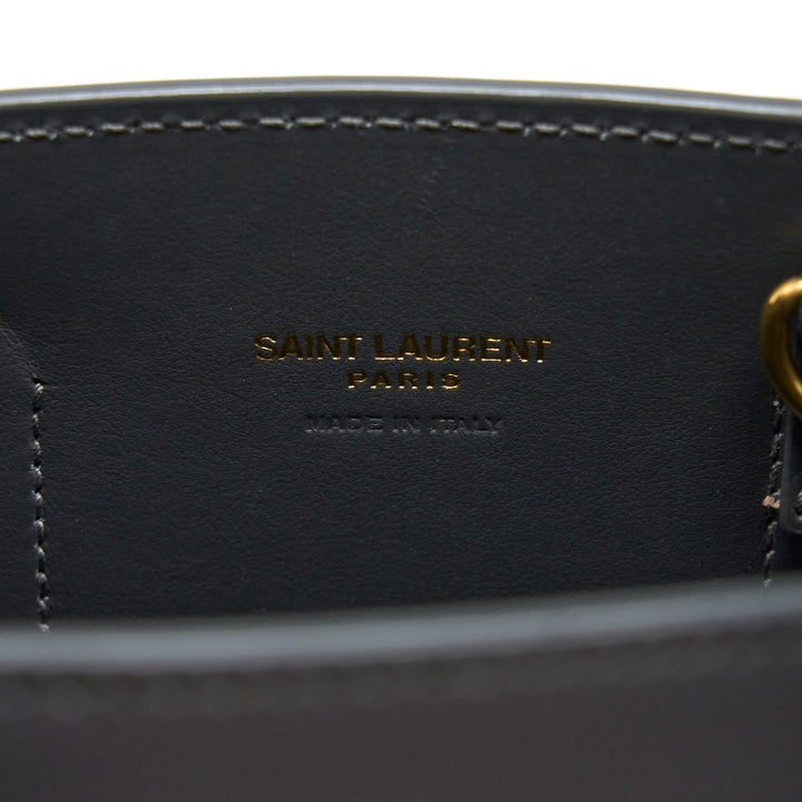 Saint Laurent/YSL Sac De Jour Nano Grey GHW