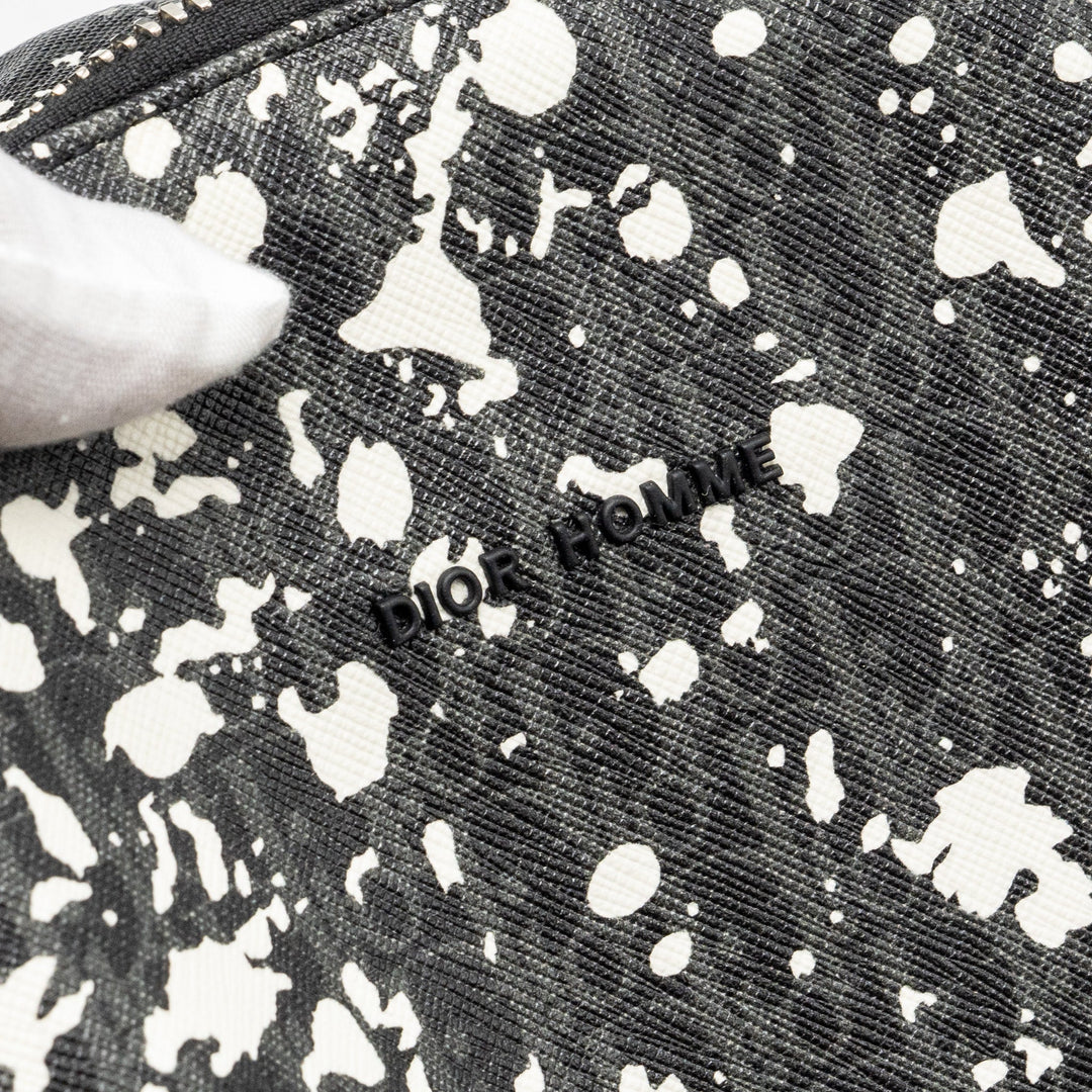 Top quality Dior homme Rider bag canvas multicolour black / grey
