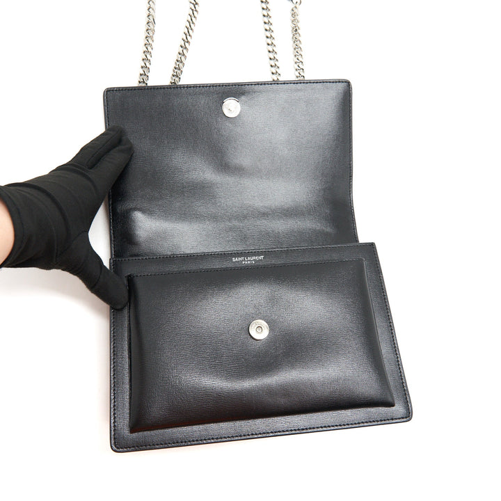 SAINT LAURENT /YSL SUNSET BLACK SHW