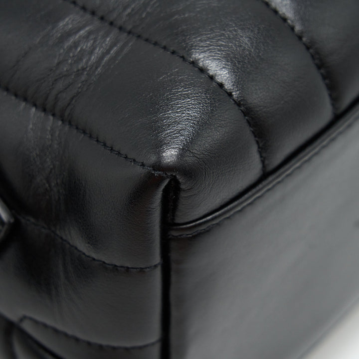Saint Laurent Medium Loulou Backpack Black Y Matelass