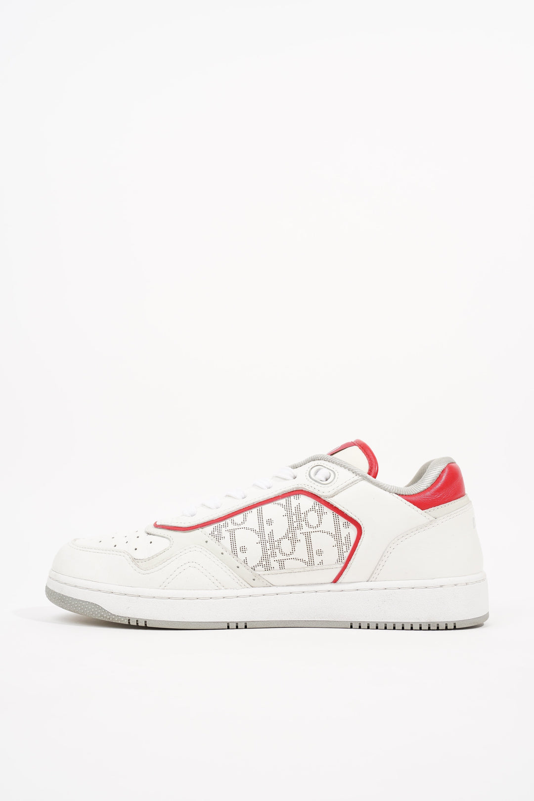 Christian Dior Mens B27 Sneaker White / Red EU 41 / UK 7