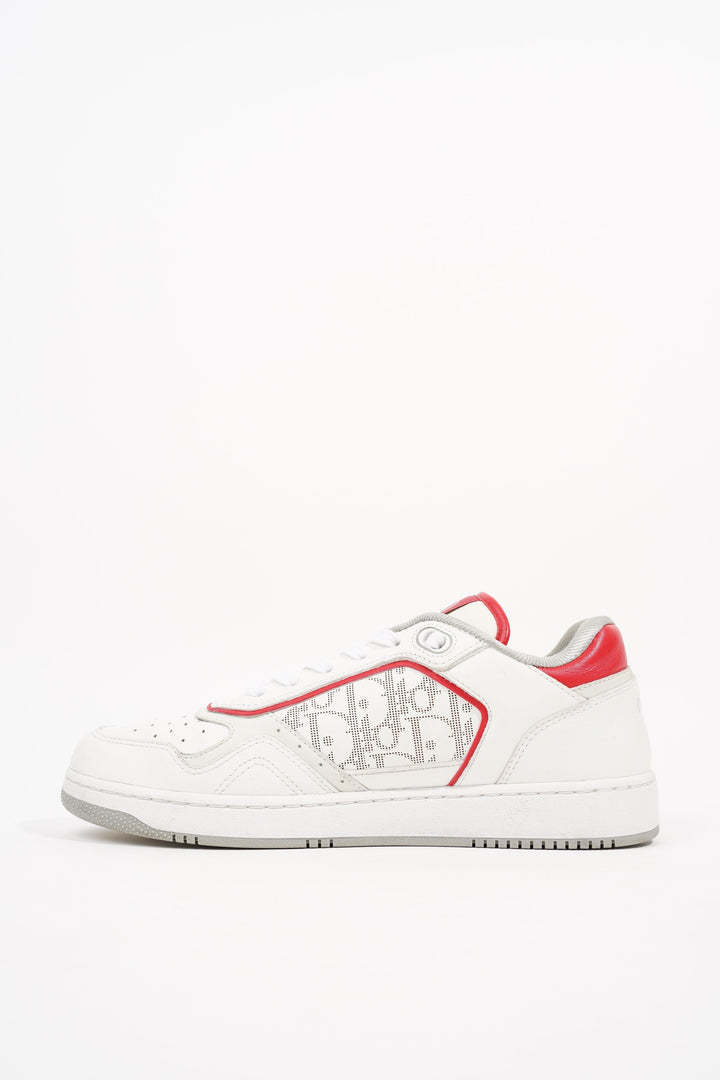 Christian Dior Mens B27 Sneaker White / Red EU 41 / UK 7
