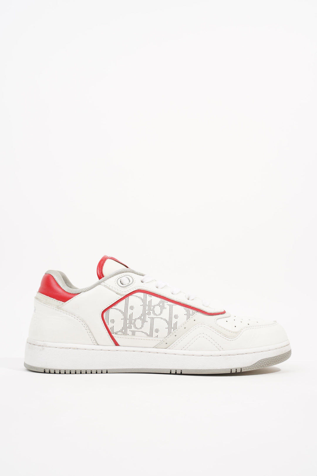 Christian Dior Mens B27 Sneaker White / Red EU 41 / UK 7