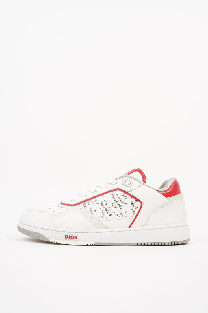 Christian Dior Mens B27 Sneaker White / Red EU 41 / UK 7