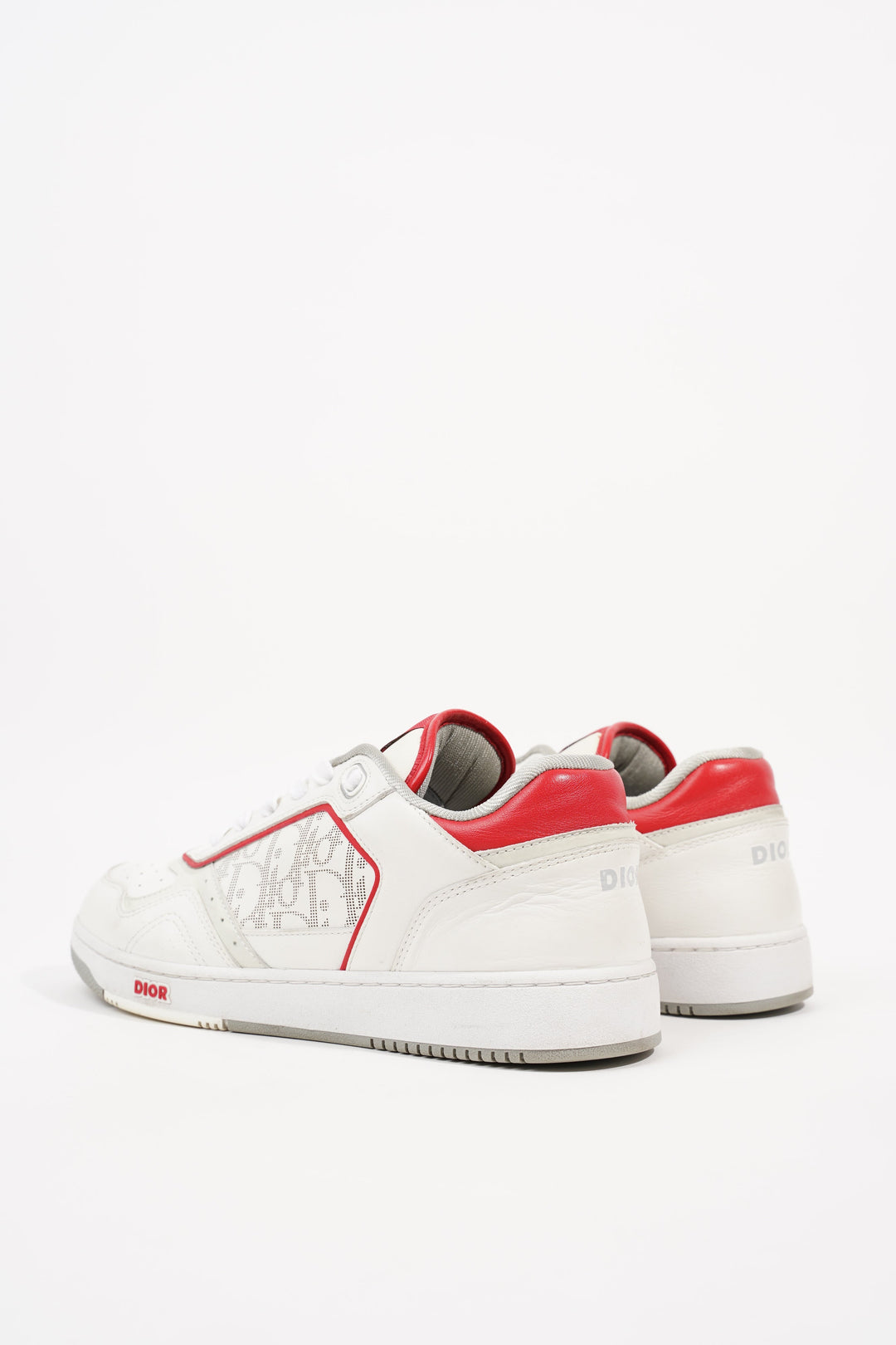 Christian Dior Mens B27 Sneaker White / Red EU 41 / UK 7