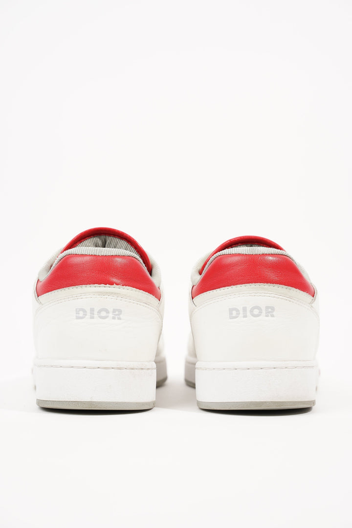 Christian Dior Mens B27 Sneaker White / Red EU 41 / UK 7