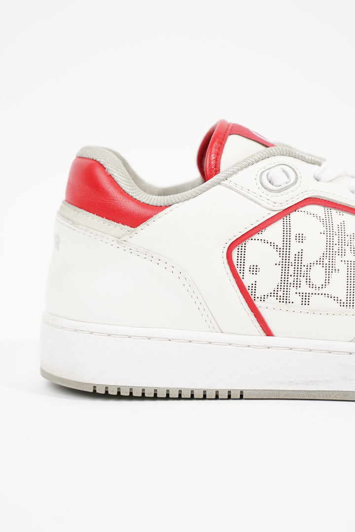 Christian Dior Mens B27 Sneaker White / Red EU 41 / UK 7