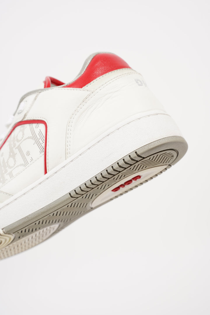 Christian Dior Mens B27 Sneaker White / Red EU 41 / UK 7