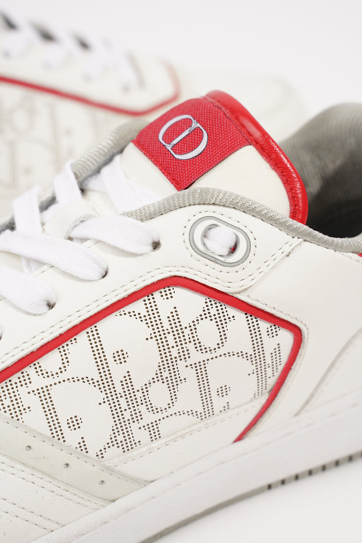 Christian Dior Mens B27 Sneaker White / Red EU 41 / UK 7