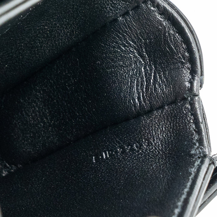 Celine Mini Besace Shiny Calfskin Black