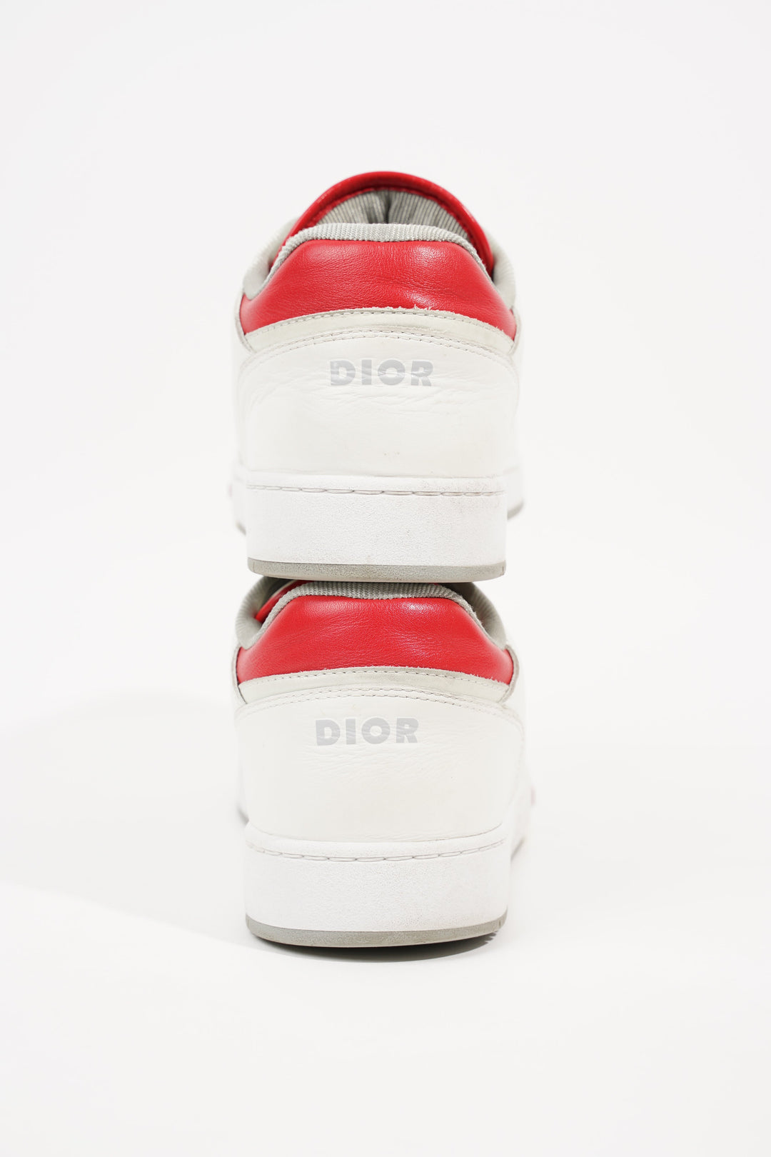 Christian Dior Mens B27 Sneaker White / Red EU 41 / UK 7