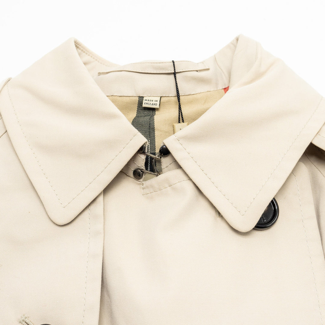 Burberry size UK48 Men‚Äôs trench coats pale beige