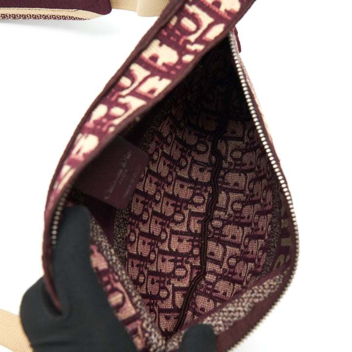 Top quality Dior Crossbody Messenger Bag Oblique Canvas Red