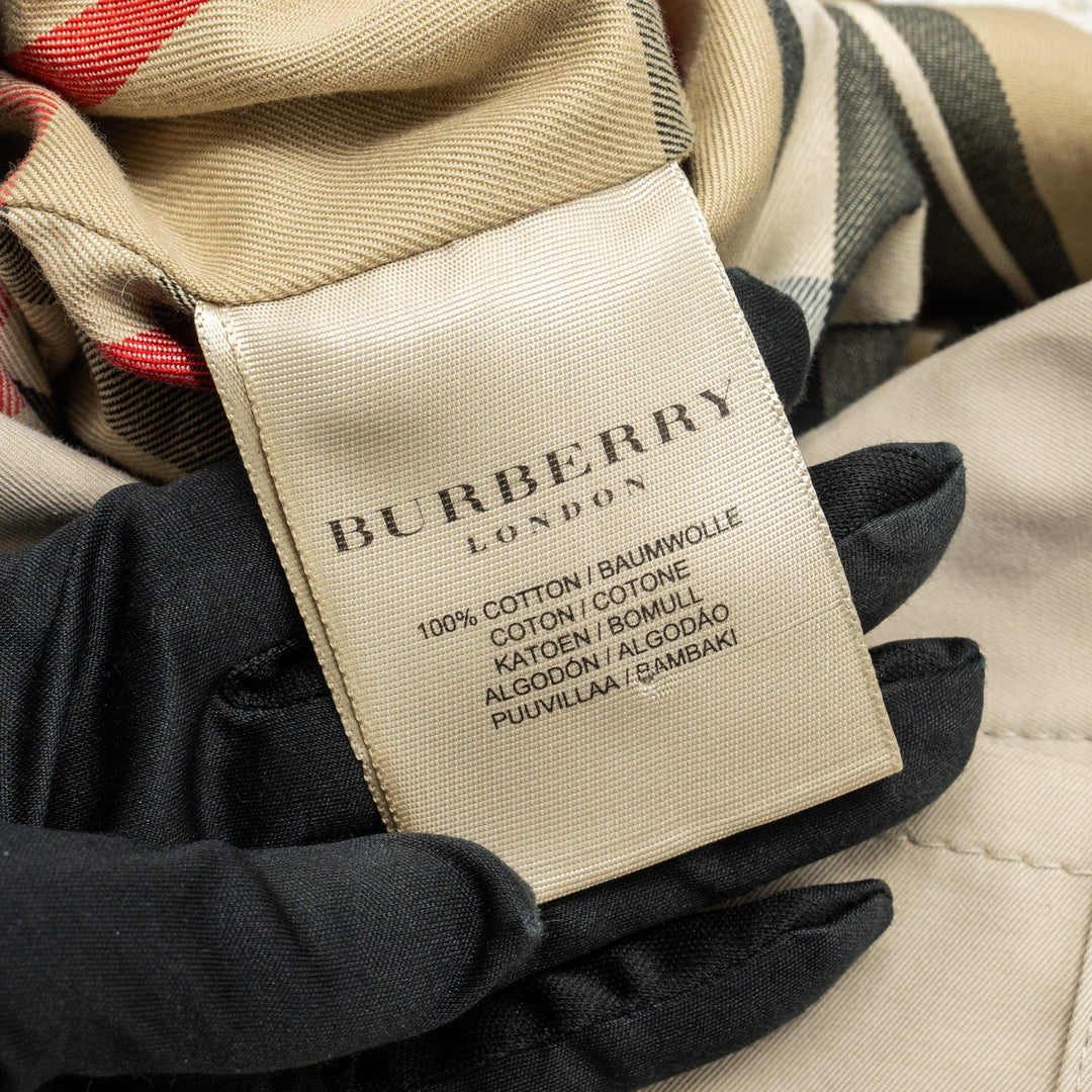 Burberry size UK48 Men‚Äôs trench coats pale beige