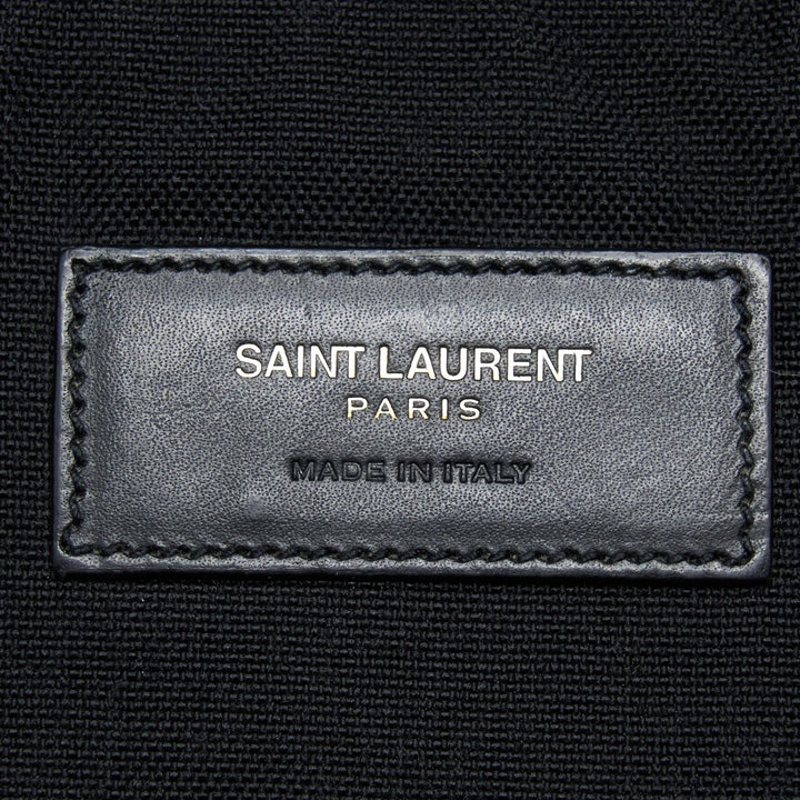 Saint Laurent/YSL City Backpack Nylon Black SHW