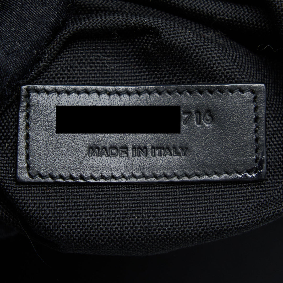Saint Laurent/YSL City Backpack Nylon Black SHW
