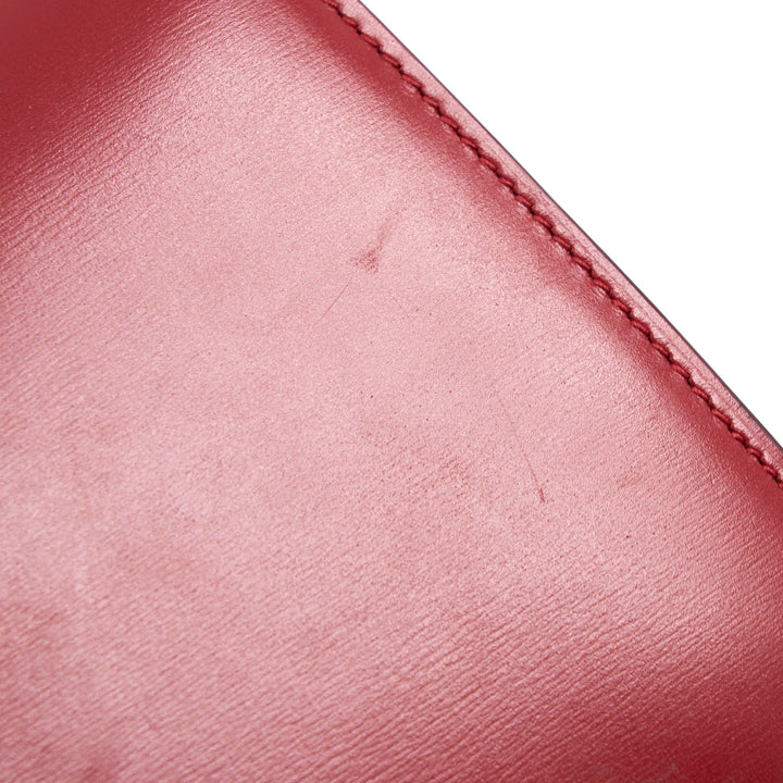 Top Quality Celine Small Classic Box Bag Calfskin Red