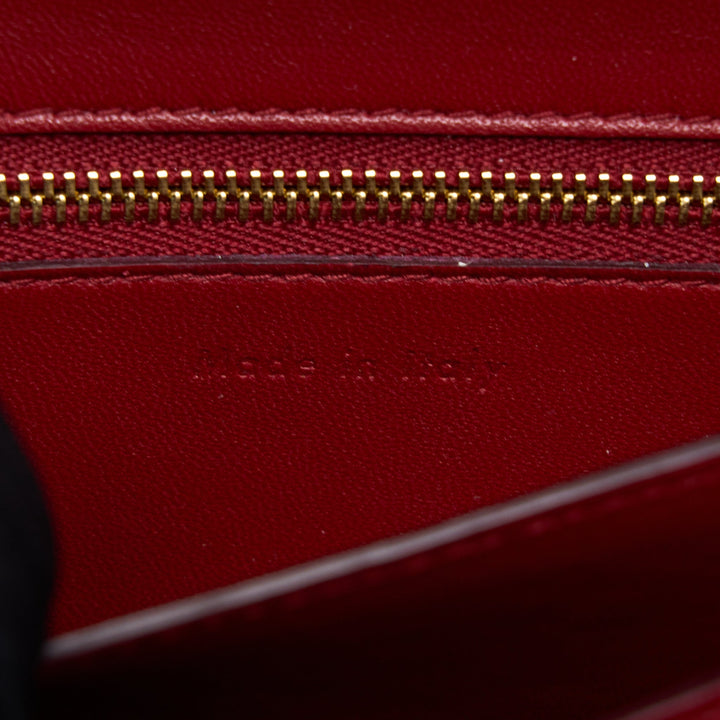 Top Quality Celine Small Classic Box Bag Calfskin Red