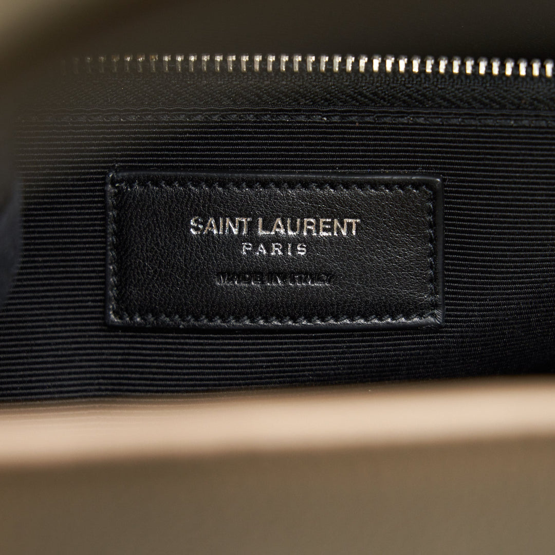 Saint Laurent Sac De Jour Tote Bag Beige SHW