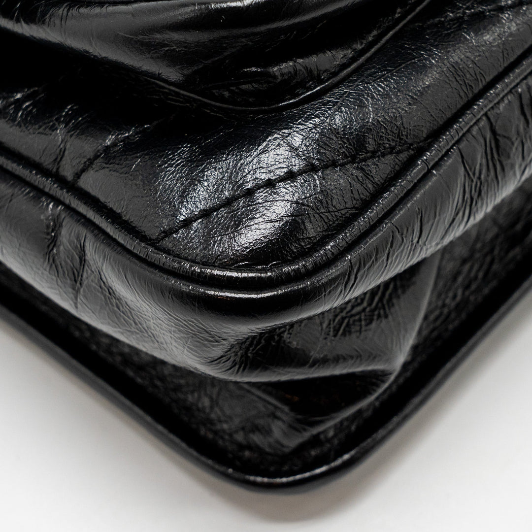 Saint Laurent/YSL Medium Niki Bag Vintage Calfskin Black SHW