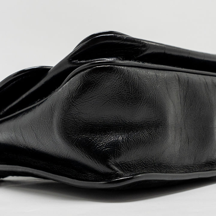 Saint Laurent/YSL Medium Niki Chain Bag Vintage Calfskin Black SHW