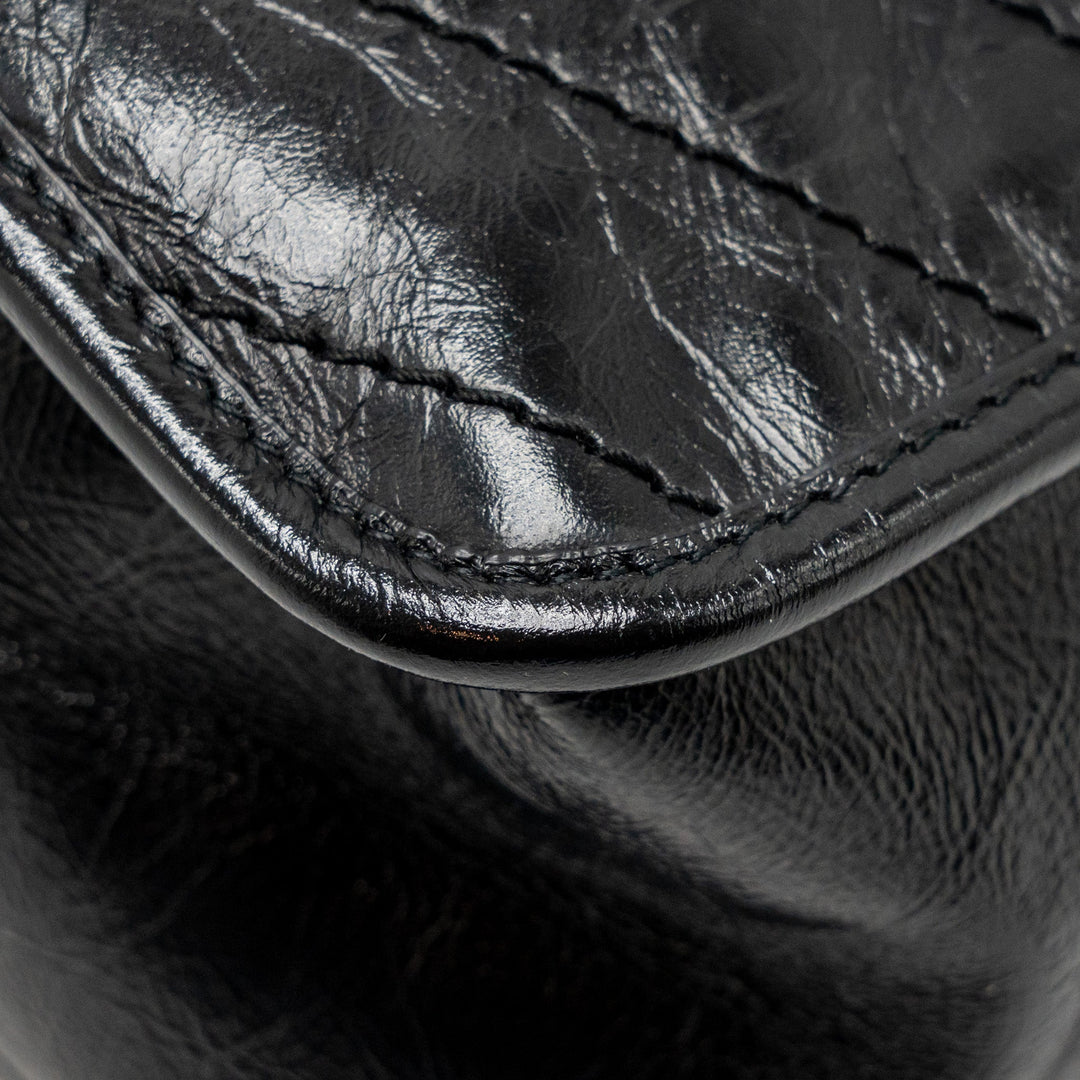 Saint Laurent/YSL Medium Niki Chain Bag Vintage Calfskin Black SHW