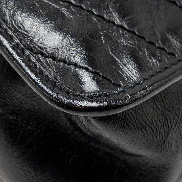 Saint Laurent/YSL Medium Niki Chain Bag Vintage Calfskin Black SHW