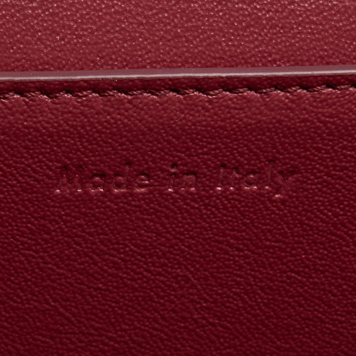 Celine Frame Bag Calfskin Ruby/Nude
