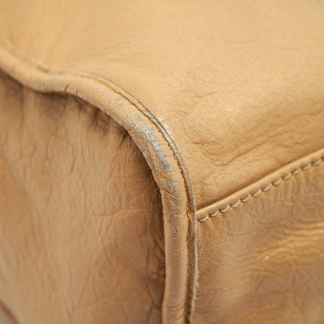 Top Quality Balenciaga GIANT CITY BAG BEIGE GHW
