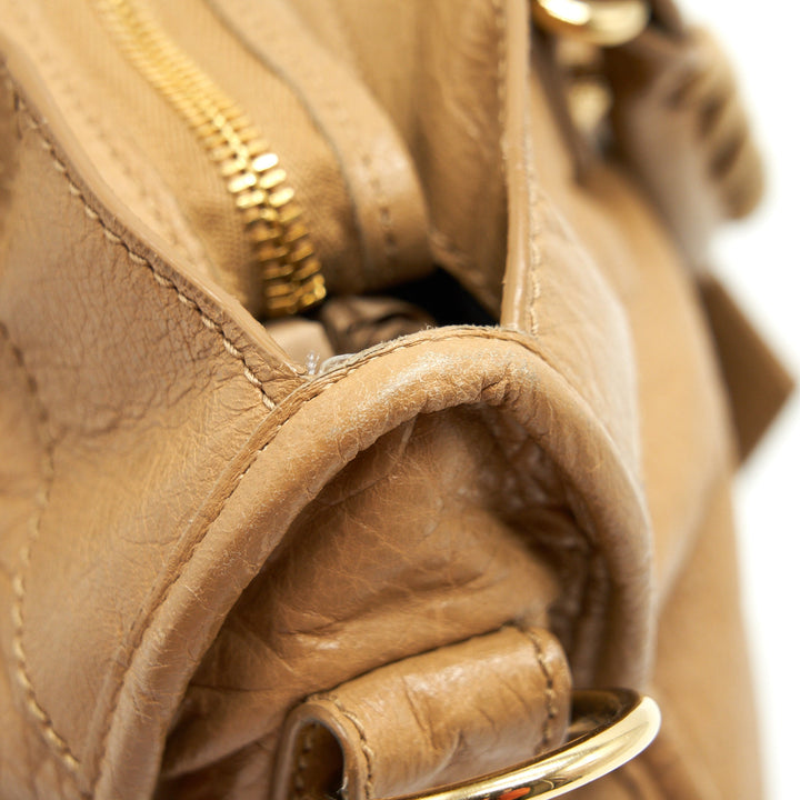 Top Quality Balenciaga GIANT CITY BAG BEIGE GHW