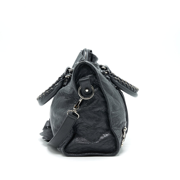 Top Quality Balenciaga Medium Giant City Bag Grey with SHW