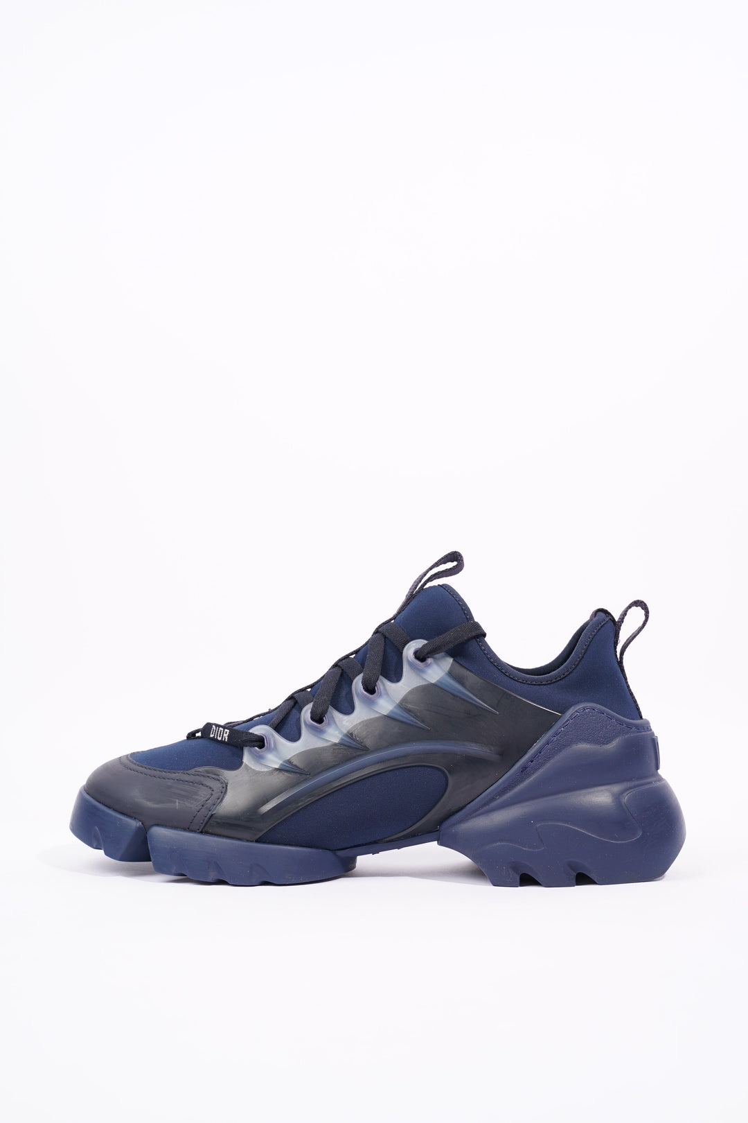 Christian Dior Womens D-Connect Navy EU 39.5 / UK 6.5