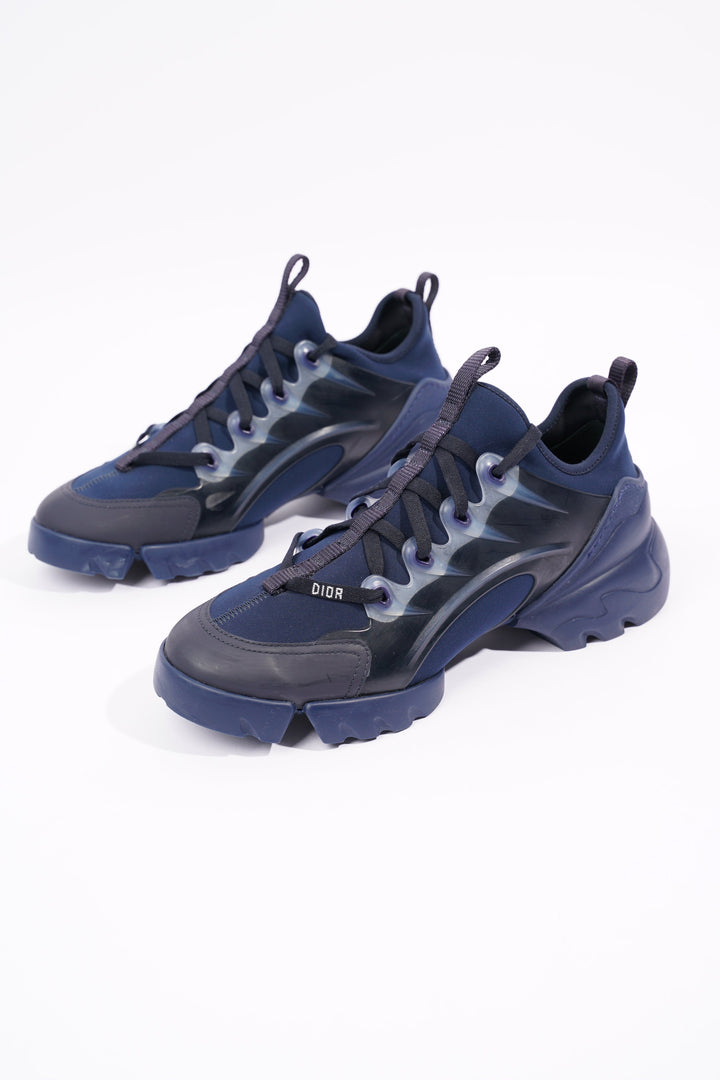 Christian Dior Womens D-Connect Navy EU 39.5 / UK 6.5