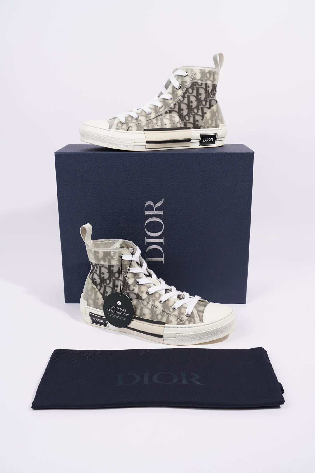 Christian Dior Womens B23 Grey EU 40.5 / UK 7.5
