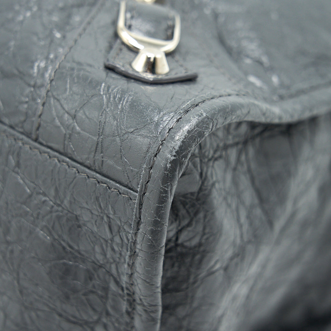 Top Quality Balenciaga Medium Giant City Bag Grey with SHW