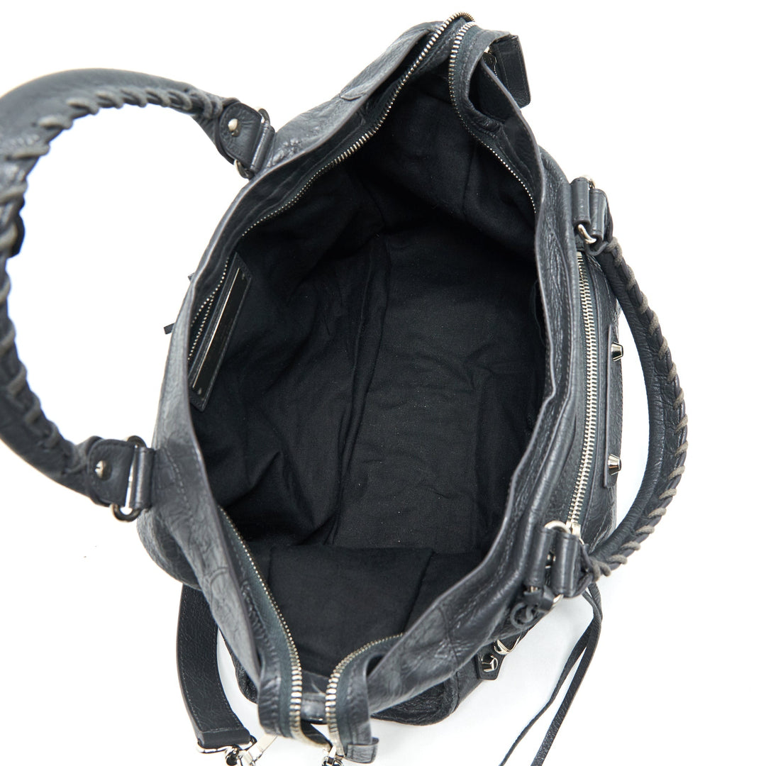 Top Quality Balenciaga Medium Giant City Bag Grey with SHW