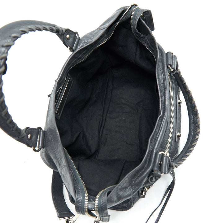 Top Quality Balenciaga Medium Giant City Bag Grey with SHW