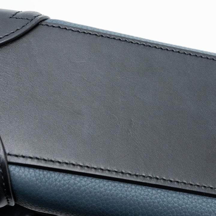 Celine Nano Luggage Bag Multi Colour blue/dark blue/black