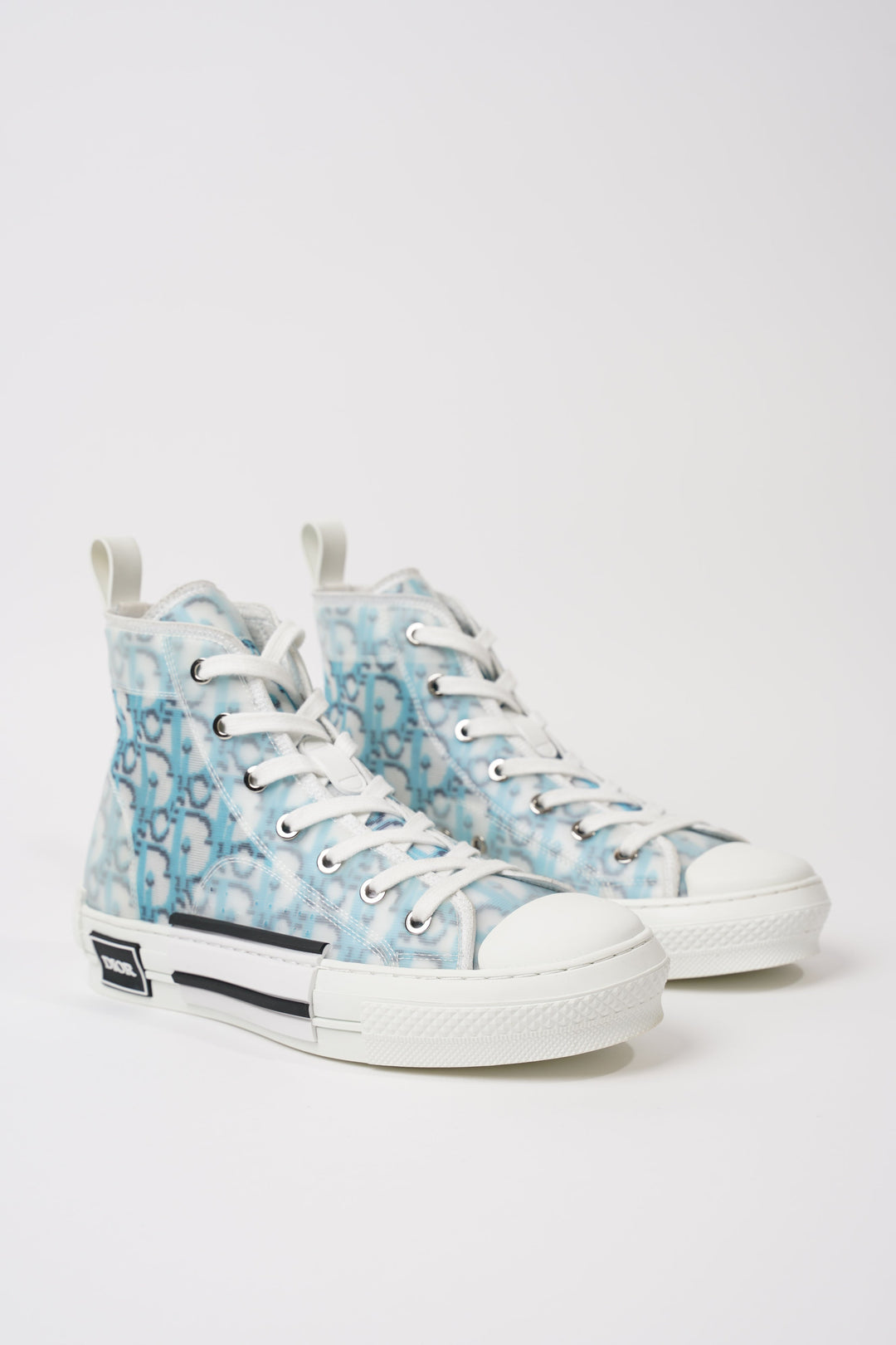 Christian Dior Womens B23 White Blue EU 38 / UK 5