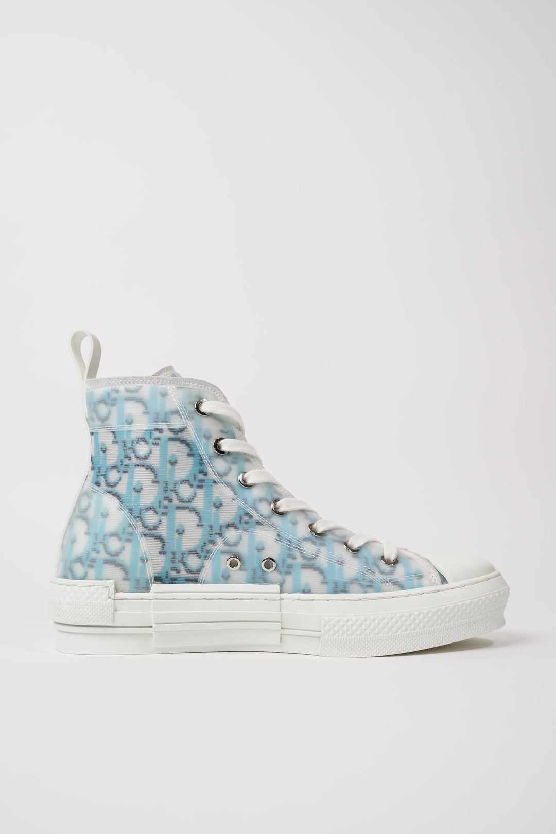 Christian Dior Womens B23 White Blue EU 38 / UK 5